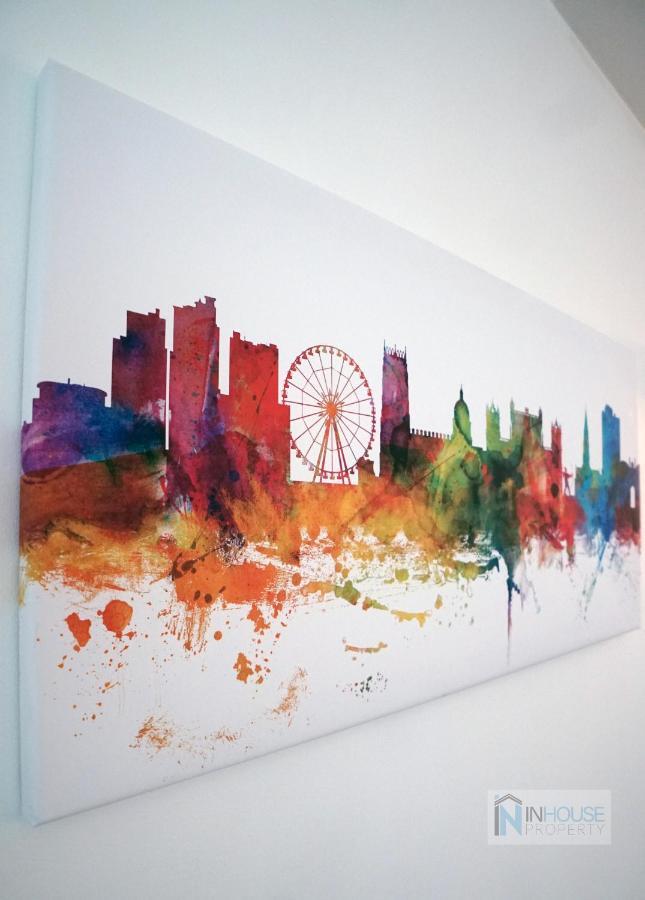 Modern City Centre Apartment Wifi Netflix Nottingham Eksteriør billede